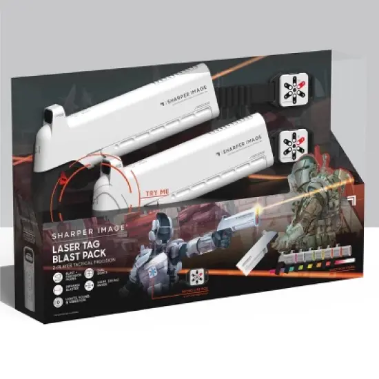 Sharper Image Toy Laser Tag Handtank Blast Pack image {8}