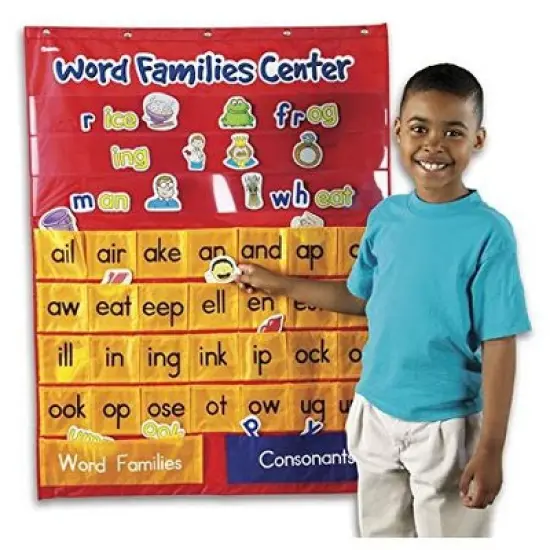 Learning Resources Word Families Center Pocket Chart image {2}