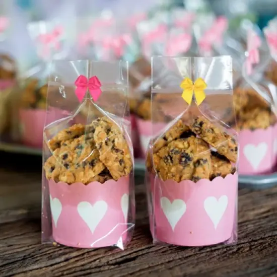 Unique Bargains Polyester Craft Satin Decorative Ribbon Bow 1x1 Inch 50 Pcs image {4}