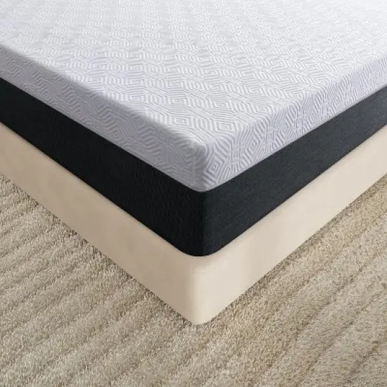 Twolike 10" Copper-Infused Cooling Gel Memory Foam Mattress image {3}