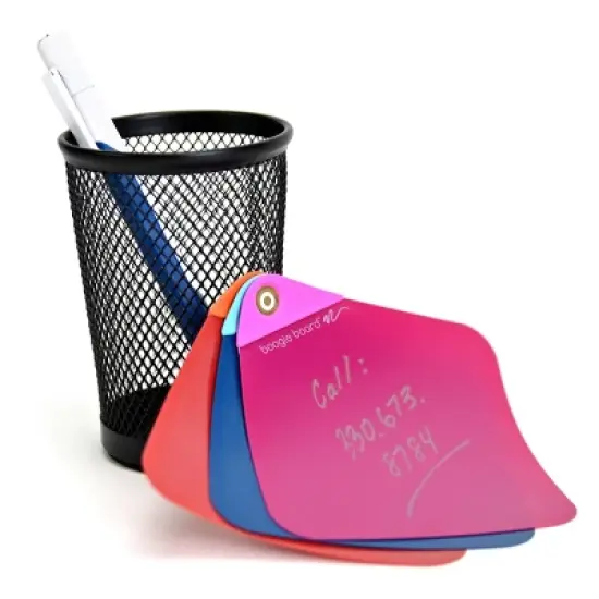Boogie Board VersaNotes Reusable Notes 4"x4" Starter Pack image {4}