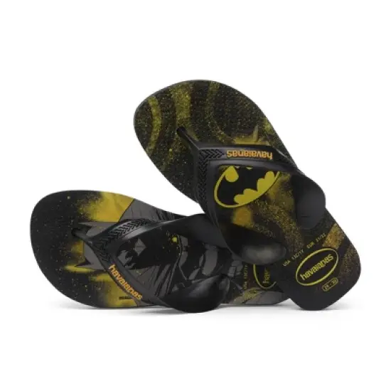 Havaianas Kids Max Heros Batman Flip Flop Sandals image {1}
