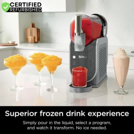 Ninja SLUSHi 72oz. Frozen Drink & Slushie Machine Renewed+1 Yr Warranty & Bottle image {7}