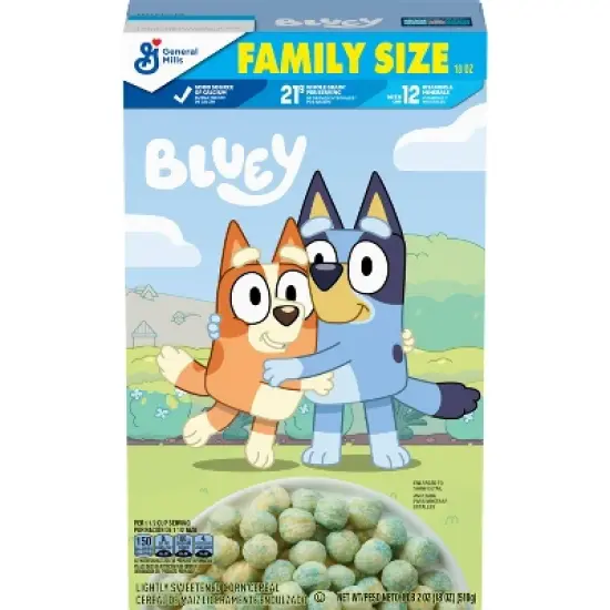 General Mills Bluey Cereal - 18oz image {1}