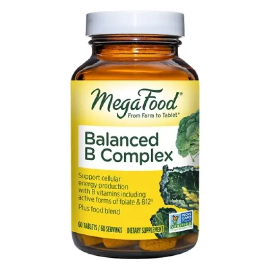 MegaFood Balanced B Complex Tablets image {8}