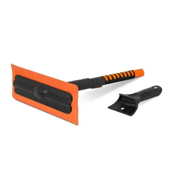 Snow Moover 55" Extendable Foam Snow Brush and Ice Scraper with Soft Grip image {2}