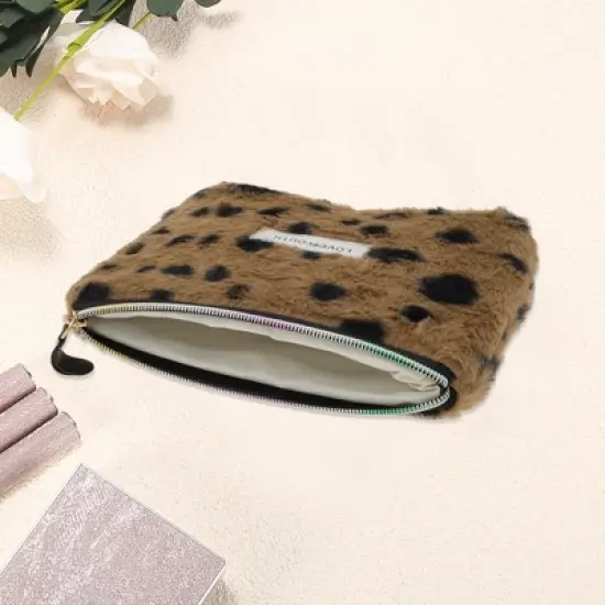 Unique Bargains Small Heart Drawstring Makeup Bag 1 Pc image {2}