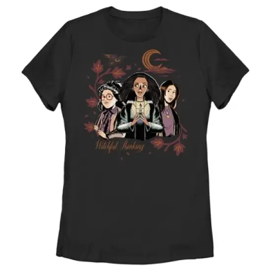Women's Hocus Pocus 2 Witchful Thinking T-Shirt image {3}