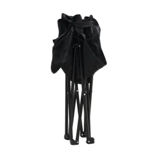 2PCS Outdoor Camping Chairs Folding/Portable, Carry Bag ,Black image {13}