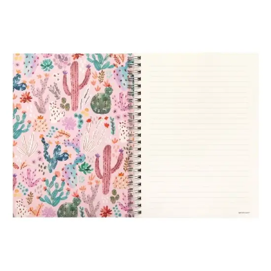 greenroom 80pg Ruled Notebook 5.875"x8" Floral (Designs May Vary): Spiral Soft Cover Journal, Multicolor, 6x8 Inches image {10}