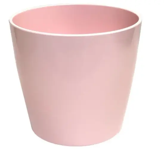 Tierra Garden 7" Round Self-Watering Bamboo Pot image {32}