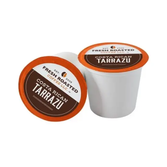 Fresh Roasted Coffee - 48 CT Costa Rican Tarrazu Medium Roast Single Serve Pods image {1}