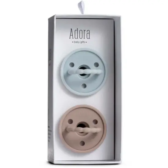 Baby Soother Pacifiers Teether &ndash; Suitable for Toddlers to Grasp and Self Soothe for Teething Relief - Sky - Saddle image {4}