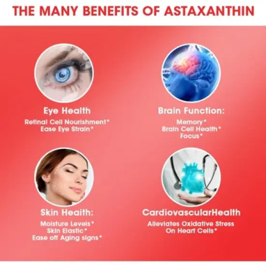 Mulittea Fish Oil + Krill Oil with EPA, DHA & Astaxanthin Supports Joint, Skin, Brain & Eye Health - 120 CT image {4}