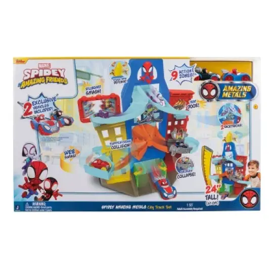 Spidey and His Amazing Friends Metals City Track Set image {1}