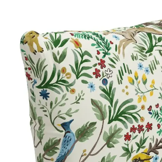 18" x 18" Outdoor Decorative Throw Pillow Frolic - Skyline Furniture image {2}