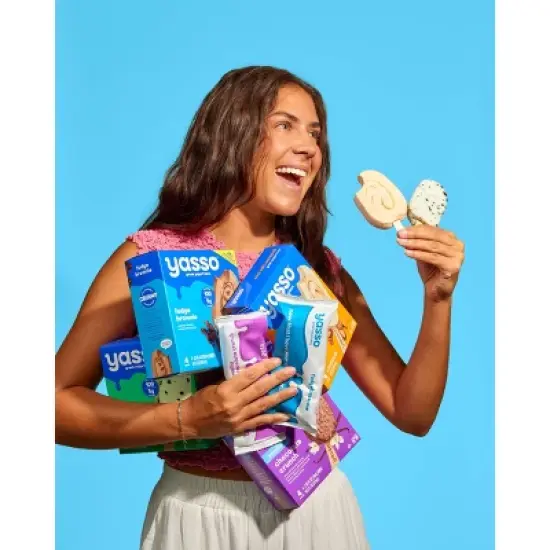 Yasso Frozen Greek Yogurt - Sea Salt Caramel Bars - 4pk/14 fl oz image {7}