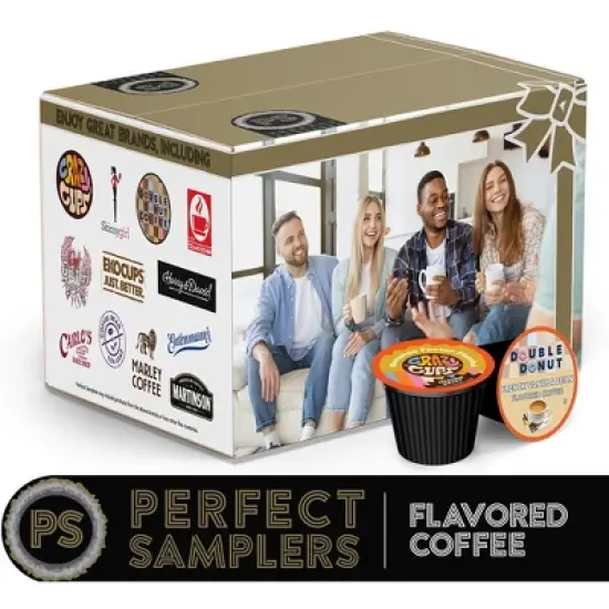 Flavor Lovers Coffee Pods Sampler Pack image {1}