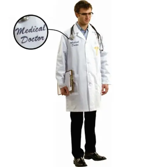 Dress Up America Doctor Costume for Adults image {1}