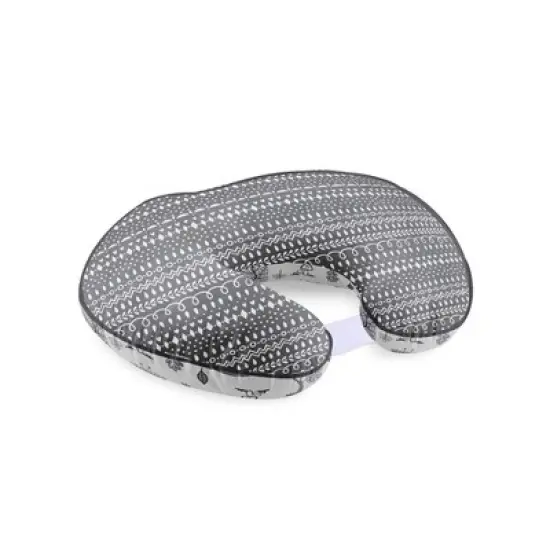 Bacati - 3 pc Owls Beige/Gray Neutral Hugster Feeding & Infant Support Nursing Pillow image {7}