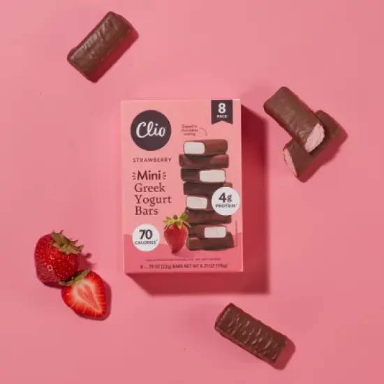Clio Snacks Greek Yogurt Mini-Bars - 6.2oz/8ct image {5}