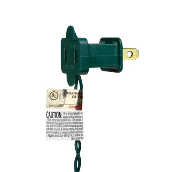 Northlight Mini Incandescent Christmas Lights - Red - 7' Green Wire - 35ct image {2}