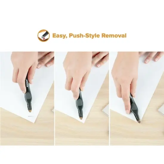 Bostitch Professional Magnetic Push-Style Staple Remover Black 40000MBLK image {4}