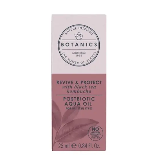 Botanics Revive & Protect Postbiotic Aqua Oil - 0.84 fl oz image {3}