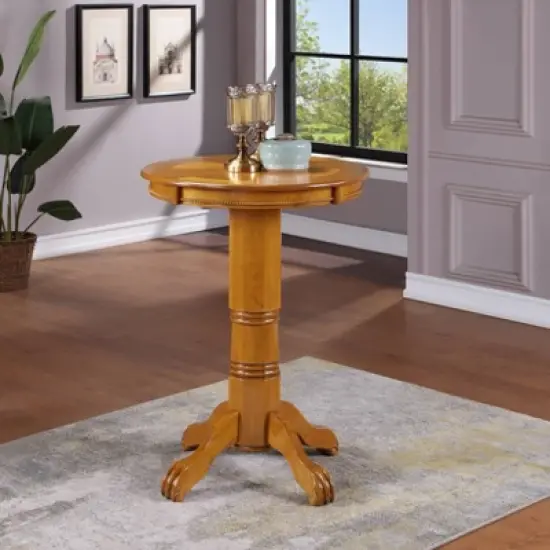 42" Florence Bar Height Table Fruitwood Brown - Boraam image {3}