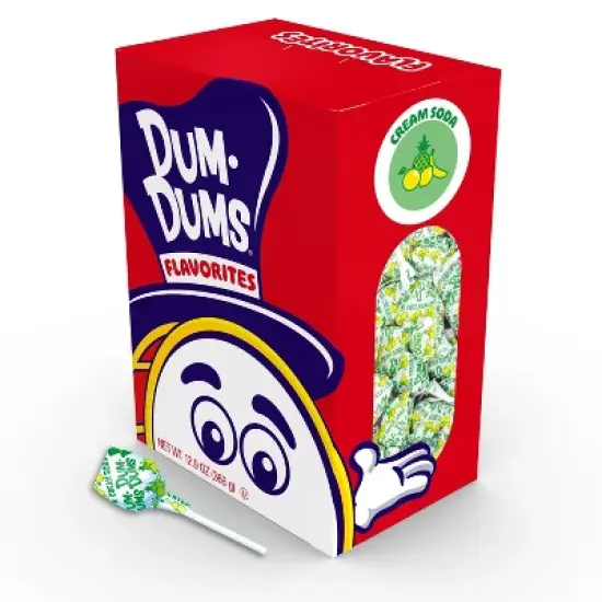 Dum Dums Cream Soda - 50 Count image {3}