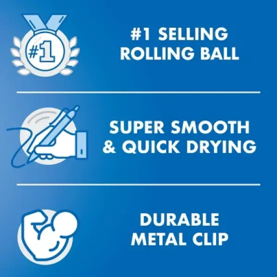 Pilot 5pk Precise V7 Harmony Collection Rolling Ball Pens Fine Point 0.7mm Assorted Inks: Quick Drying, Multicolored Ink, Stationery & Office image {3}