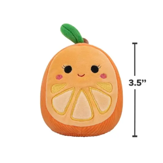 Squishmallows Celia the Orange Squeaky Dog Plush Toy image {2}