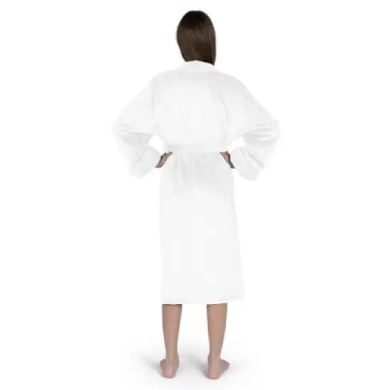 NCAA Air Force Falcons White Out Silk Touch Robe Small/Medium image {2}