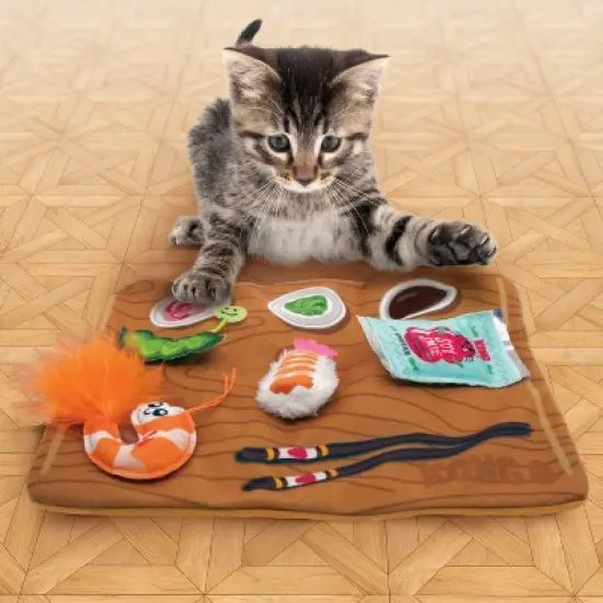 KONG Pull-A-Partz Sushi Cat Toy image {4}