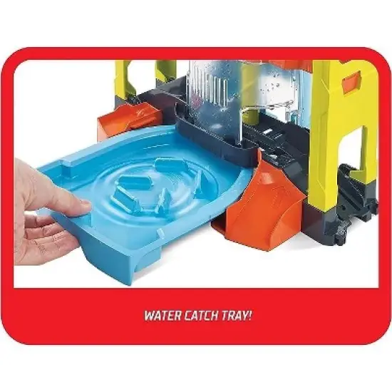 Hot Wheels Stunt & Splash Car Wash Playset image {2}