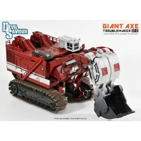 DS-02 Giant Axe | Devil Saviour Construction Combiner Action figures image {1}