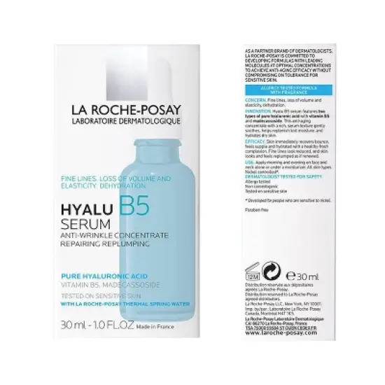 La Roche Posay Hyaluronic Acid Serum, Hyalu B5 Face Serum - 1.01 fl oz​ image {2}