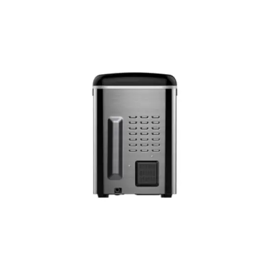 Whirlpool Ice Maker Stainless Steel: Countertop Ice Machine, Bullet Shape, 26 lbs Daily Production, 1.5 lbs Storage Capacity image {3}