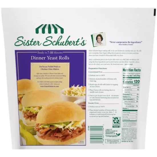 Sister Schubert's Frozen Dinner Yeast Rolls - 13oz/10ct image {5}
