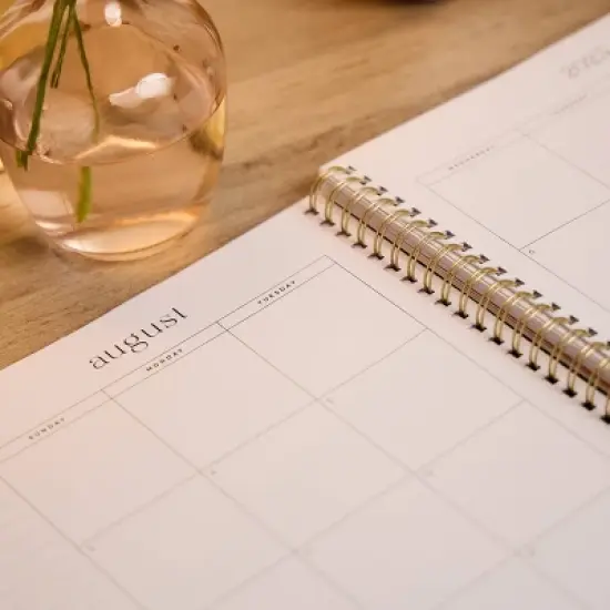 Happy Brands Organized July 2025 - June 2026 Weekly/Monthly Planner 9.37"x11.12" Multicolor Cool Brights image {20}