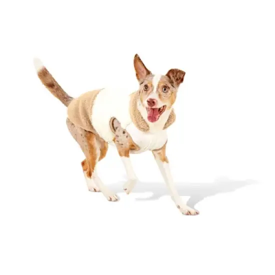 Faux Shearling Neutral Dog Vest - Boots & Barkley&trade; image {7}