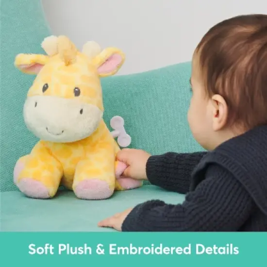 Baby GUND Safari Friends Giraffe Keywind Musical Plush, Plays Brahms&rsquo; Lullaby, Stuffed Animal Sensory Toy for Ages 10 Months and Up, Yellow, image {4}