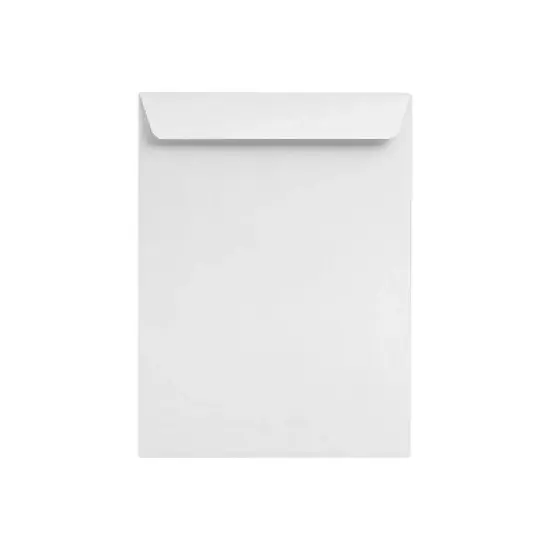 LUX 9 x 12 Open End Envelopes 500/Pack 24lb. Bright White (8193-500) image {1}