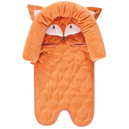 Hudson Baby Infant Boy Car Seat Insert and Strap Covers, Fox, One Size image {1}