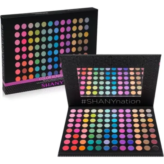 SHANY 96 Colors Pro Runway eyeshadow Palette Matte image {1}
