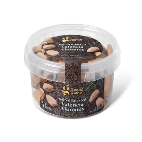 Salted Roasted Valencia Almonds - 4.93oz - Good & Gather&trade; image {3}
