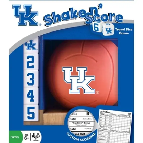 MasterPieces Officially Licensed NCAA Kentucky Wildcats Shake N' Score Dice Game for Age 6 and Up image {3}