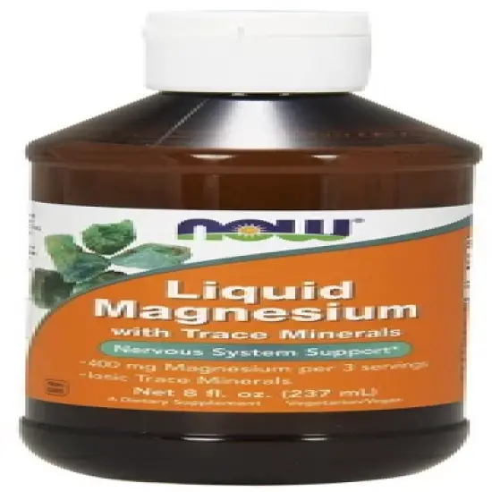 Liquid Magnesium with Trace Minerals by Now Foods  -  8 fl oz Liquid image {2}
