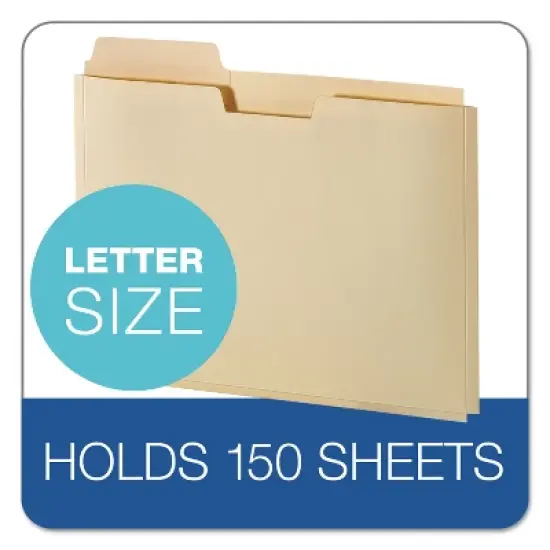 Pendaflex Expanding File Folder Pocket Letter 11 Point Manila 10/Pack FP153L10 image {2}