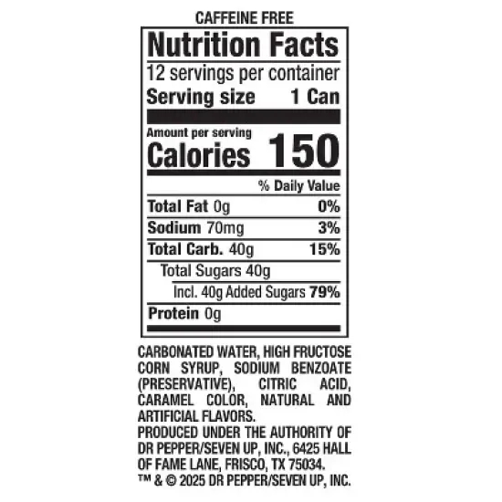 A&W Ice Cream Sundae Soda - 12pk/12 fl oz Cans image {7}